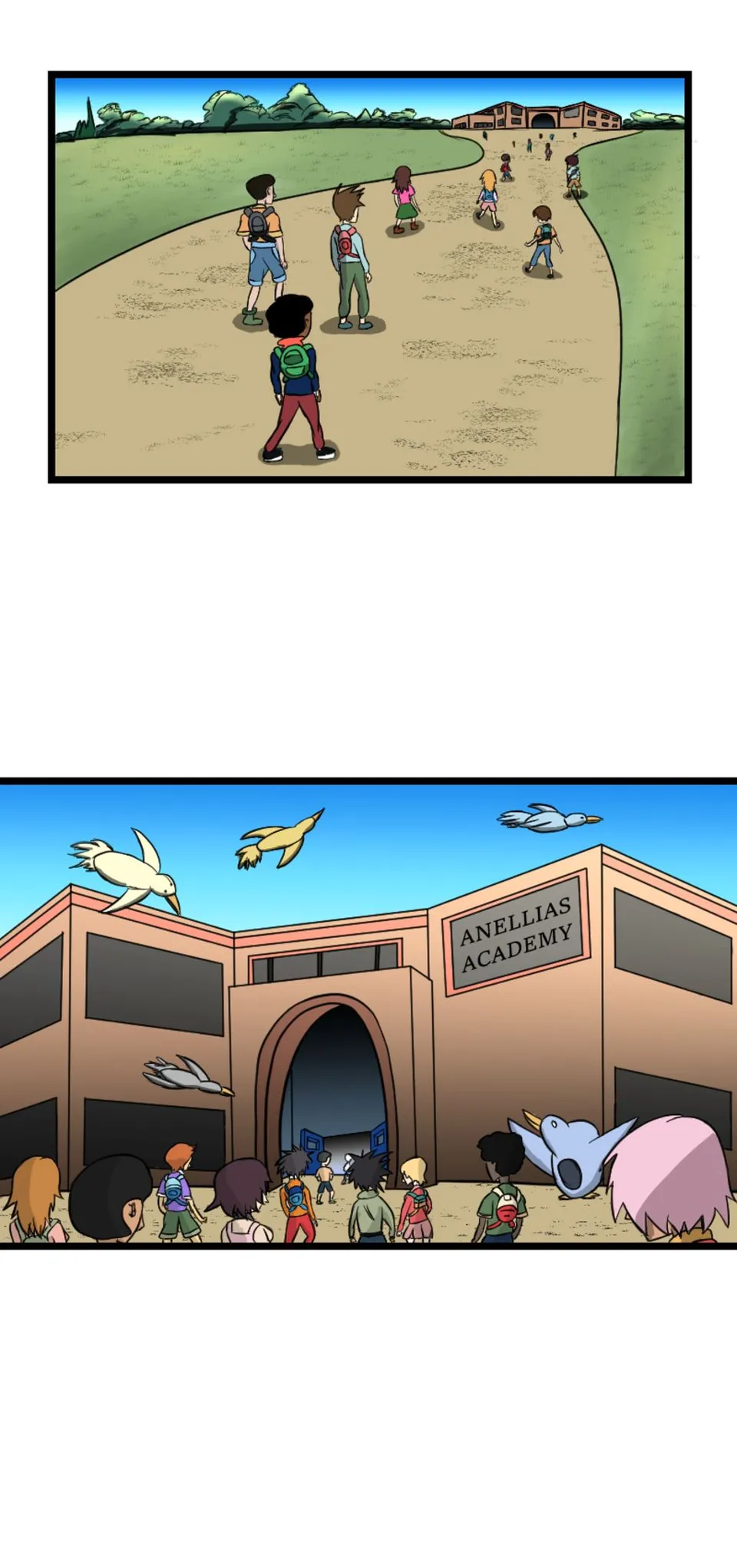 Episode 4: Welcome to Anellias Academy, page 9