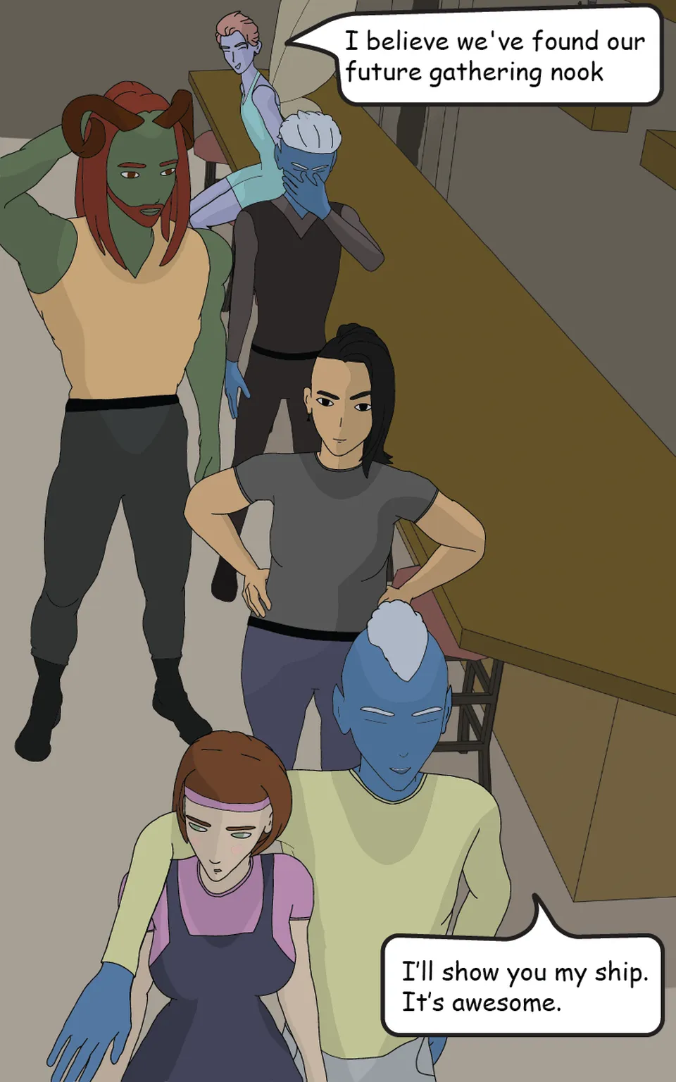 When Paths Cross, page 18