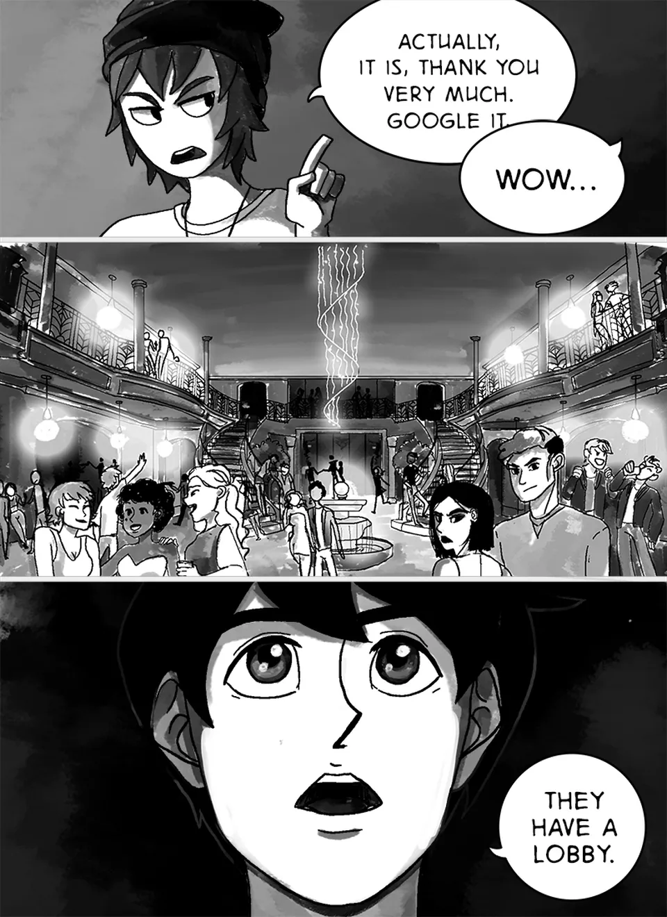 The Party 3-4, page 1