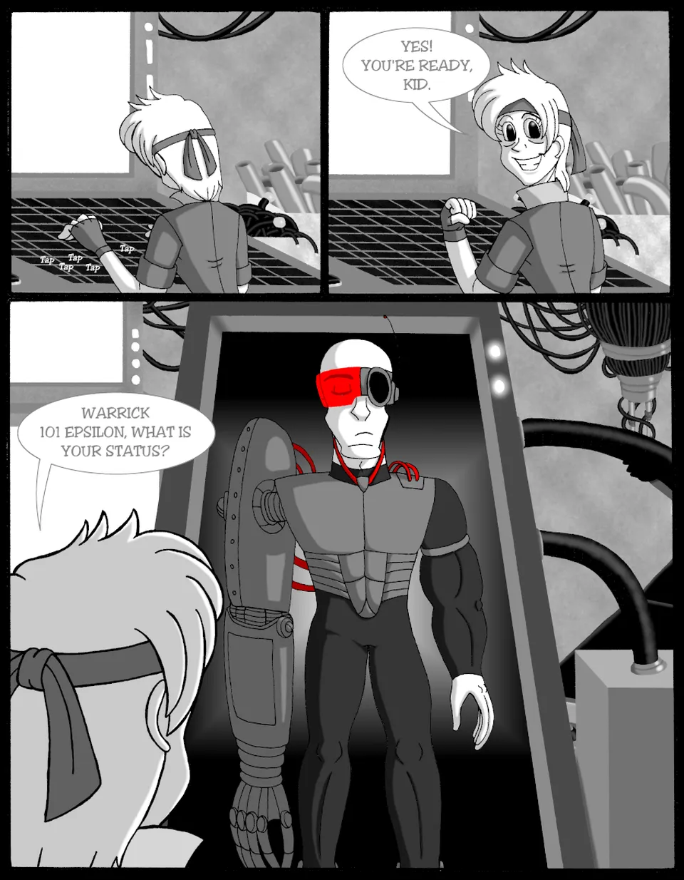 Prologue: First Mission, Second Life, page 1