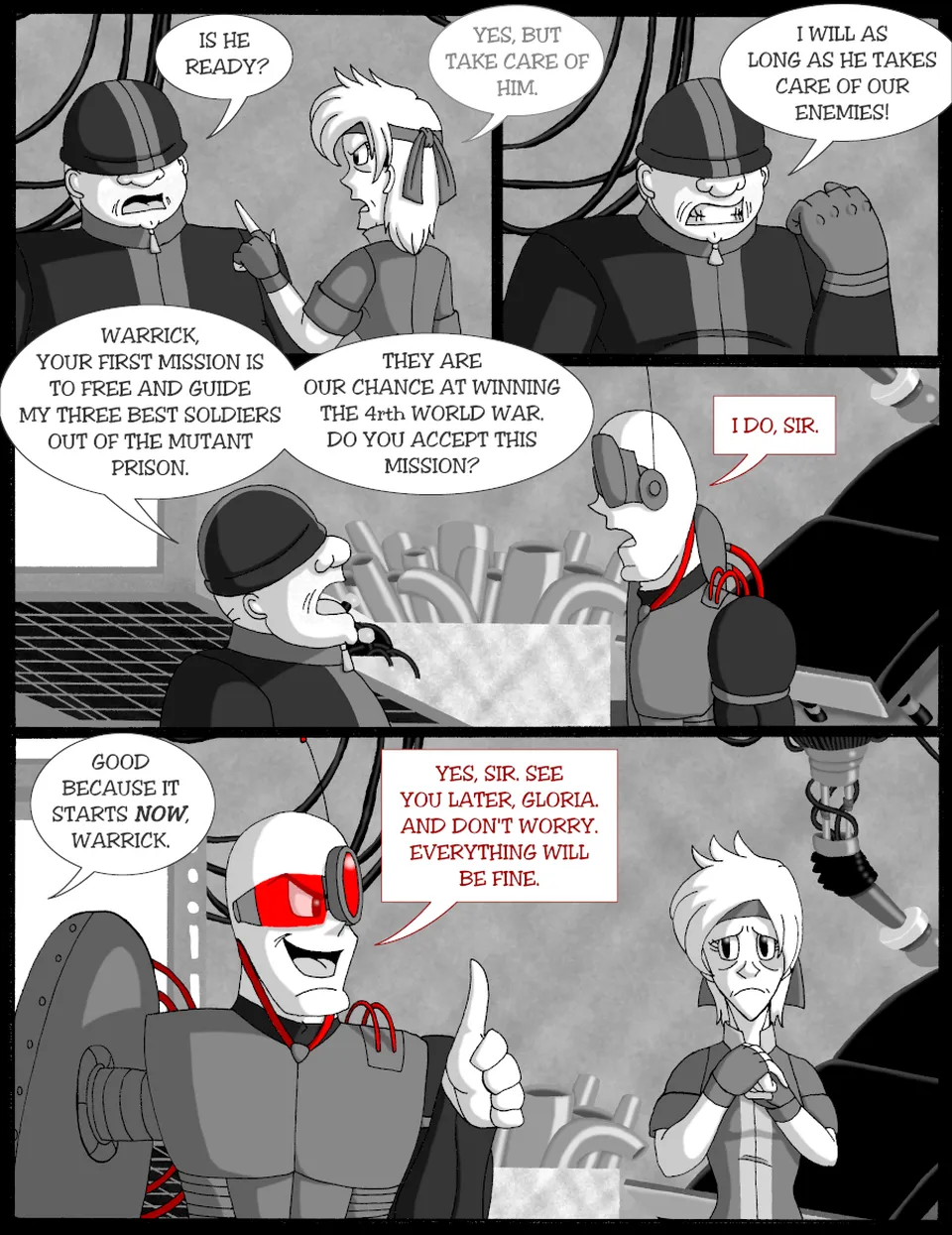 Prologue: First Mission, Second Life, page 3