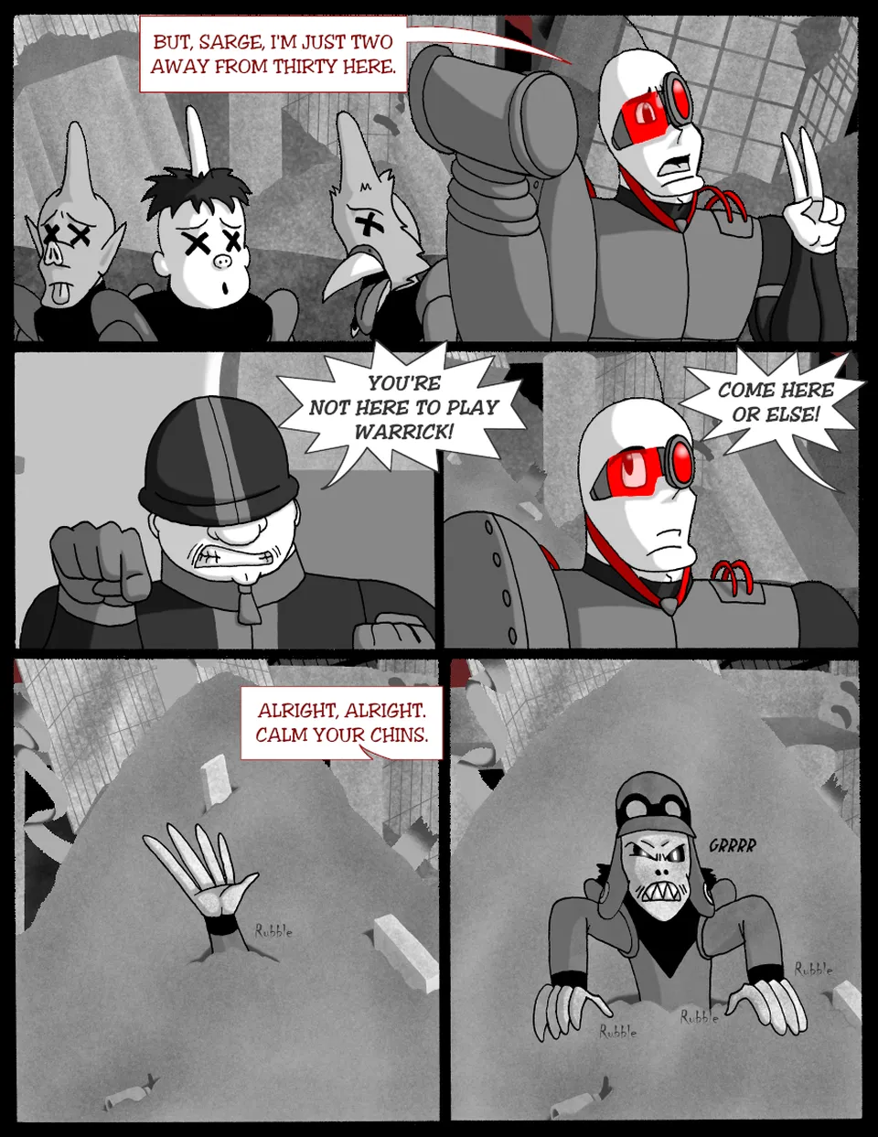 Prologue: First Mission, Second Life, page 8