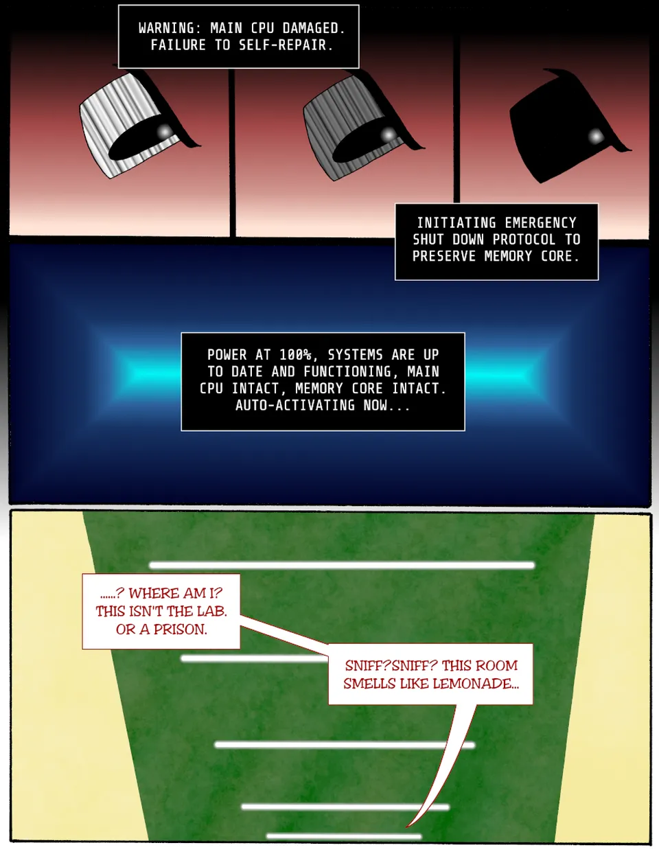 Prologue: First Mission, Second Life, page 11