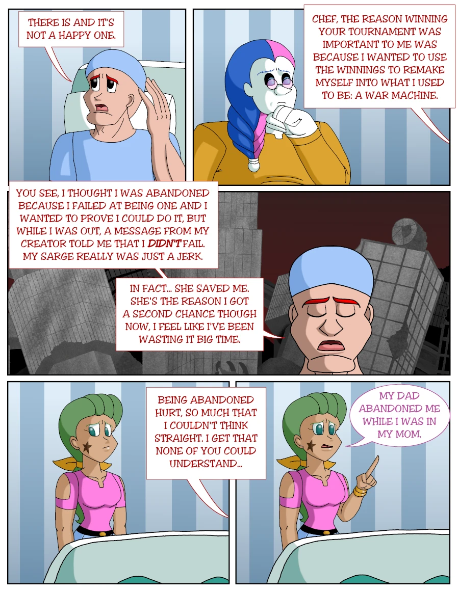 Chapter 7: Warrick's Choice, page 17