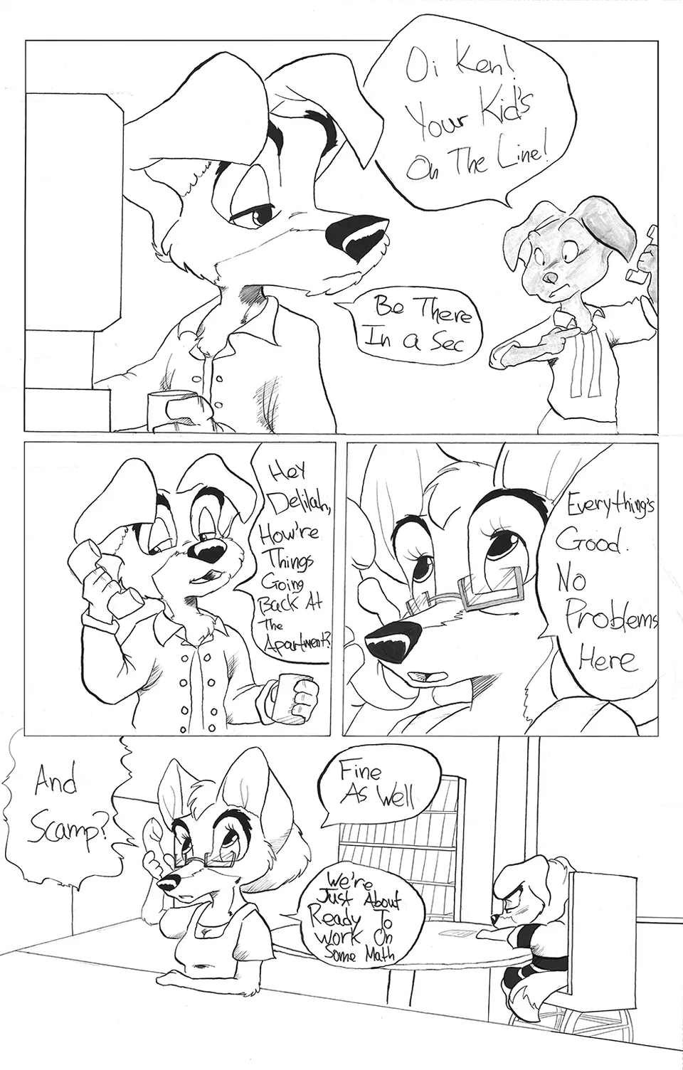 Chapter 1: His Name is Scamp! (Part 2), Seite 1