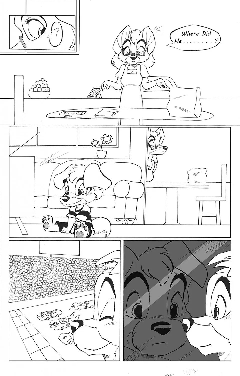 Chapter 1: His Name is Scamp! (Part 2), Seite 4
