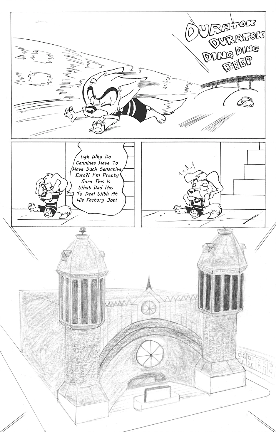 Chapter 1: His Name Is Scamp! (Part 3)，第 3 頁
