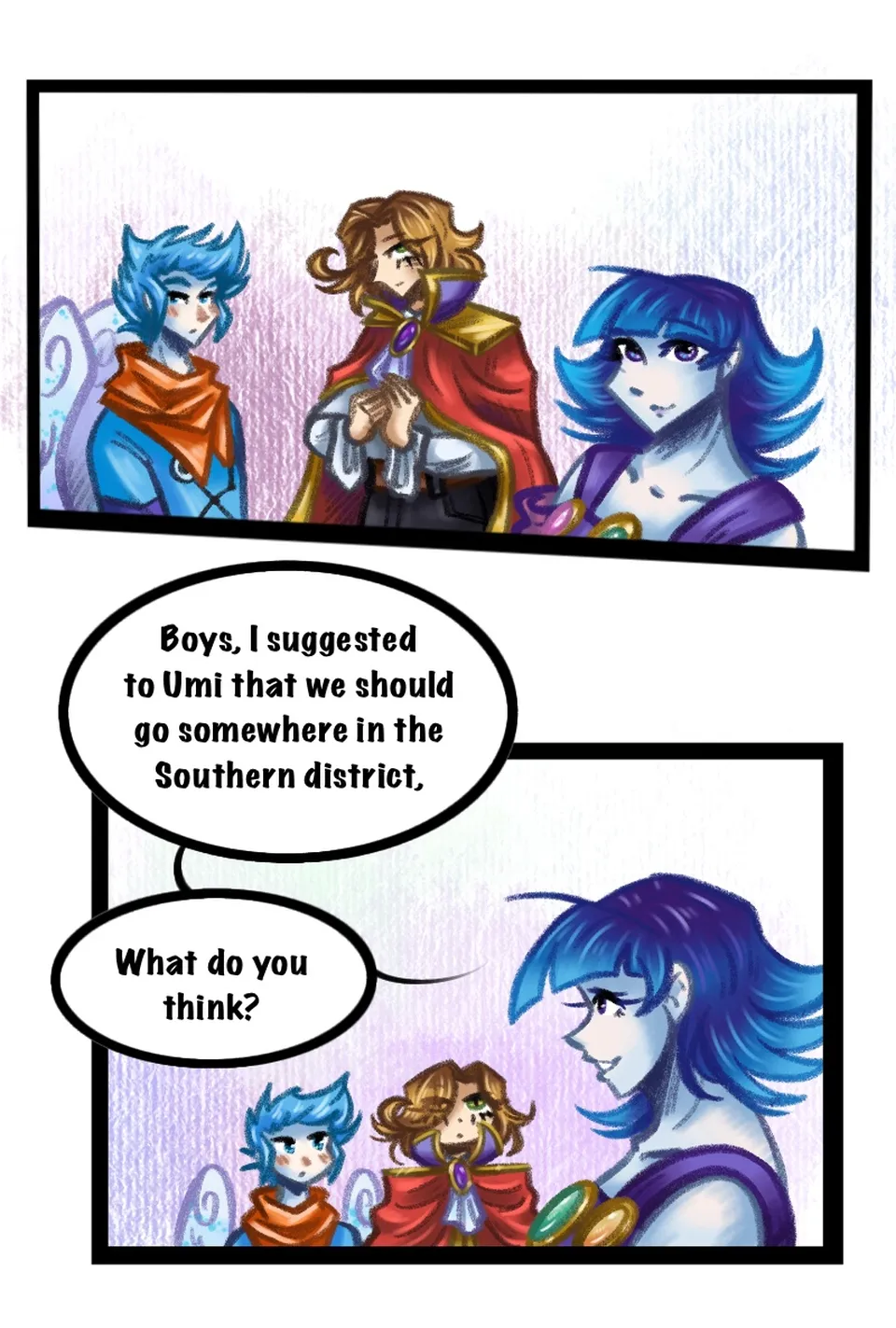 Chapter 3.1 - Getting to know you game, page 2