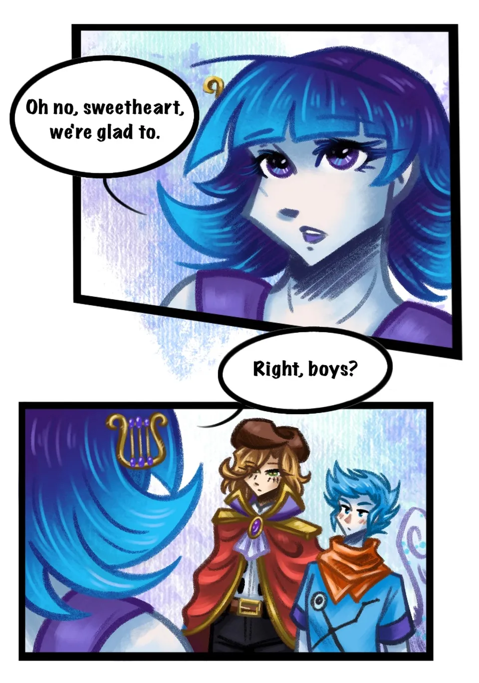 Chapter 3.1 - Getting to know you game, page 14