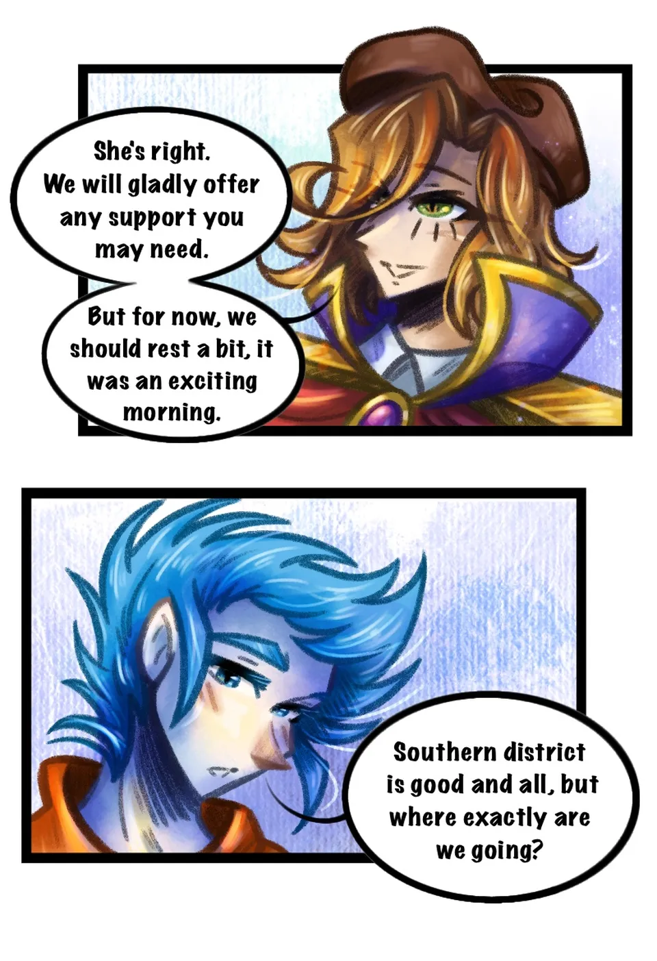 Chapter 3.1 - Getting to know you game, page 24