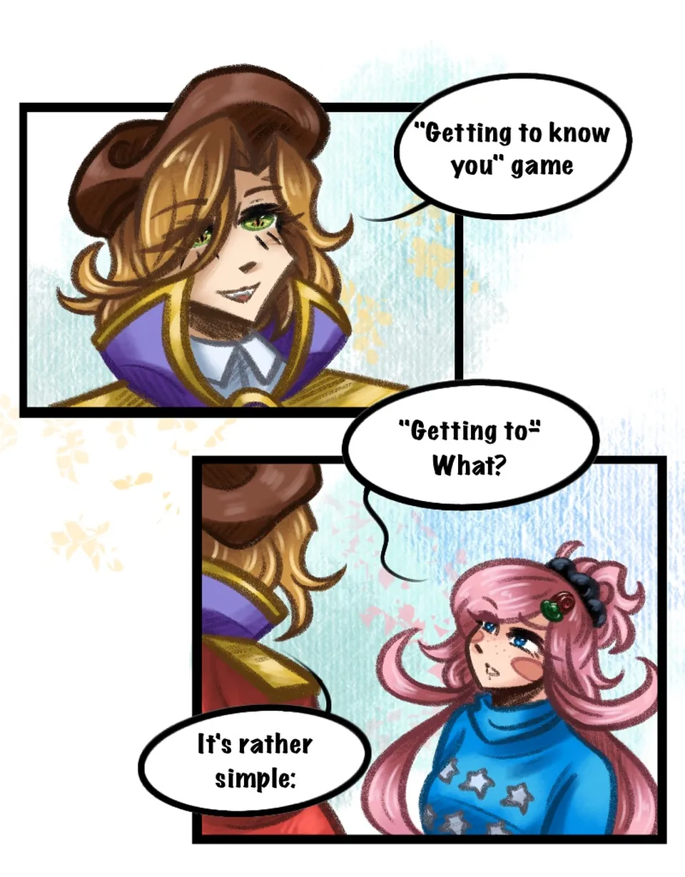 Chapter 3.1 - Getting to know you game, page 29