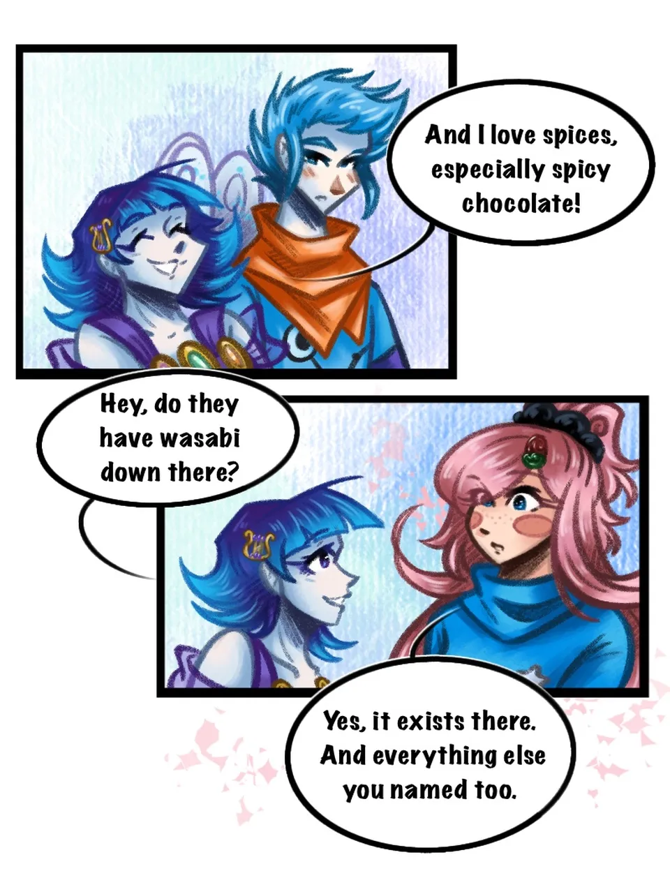 Chapter 3.1 - Getting to know you game, page 35