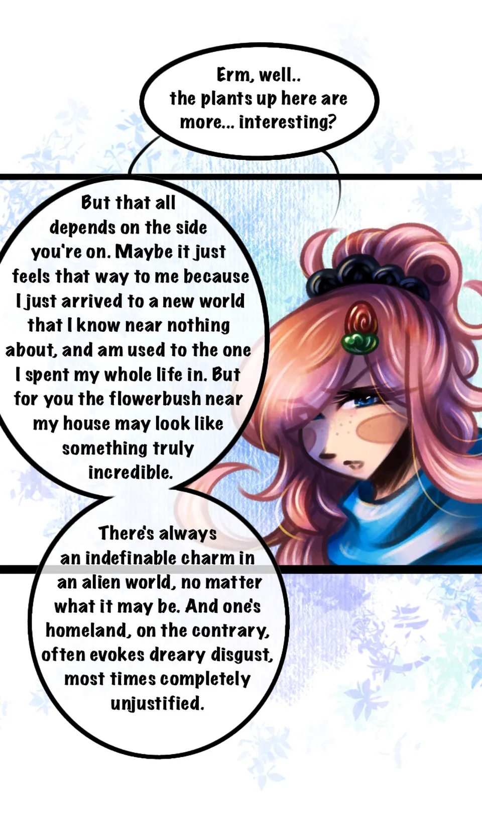 Chapter 3.1 - Getting to know you game, page 46