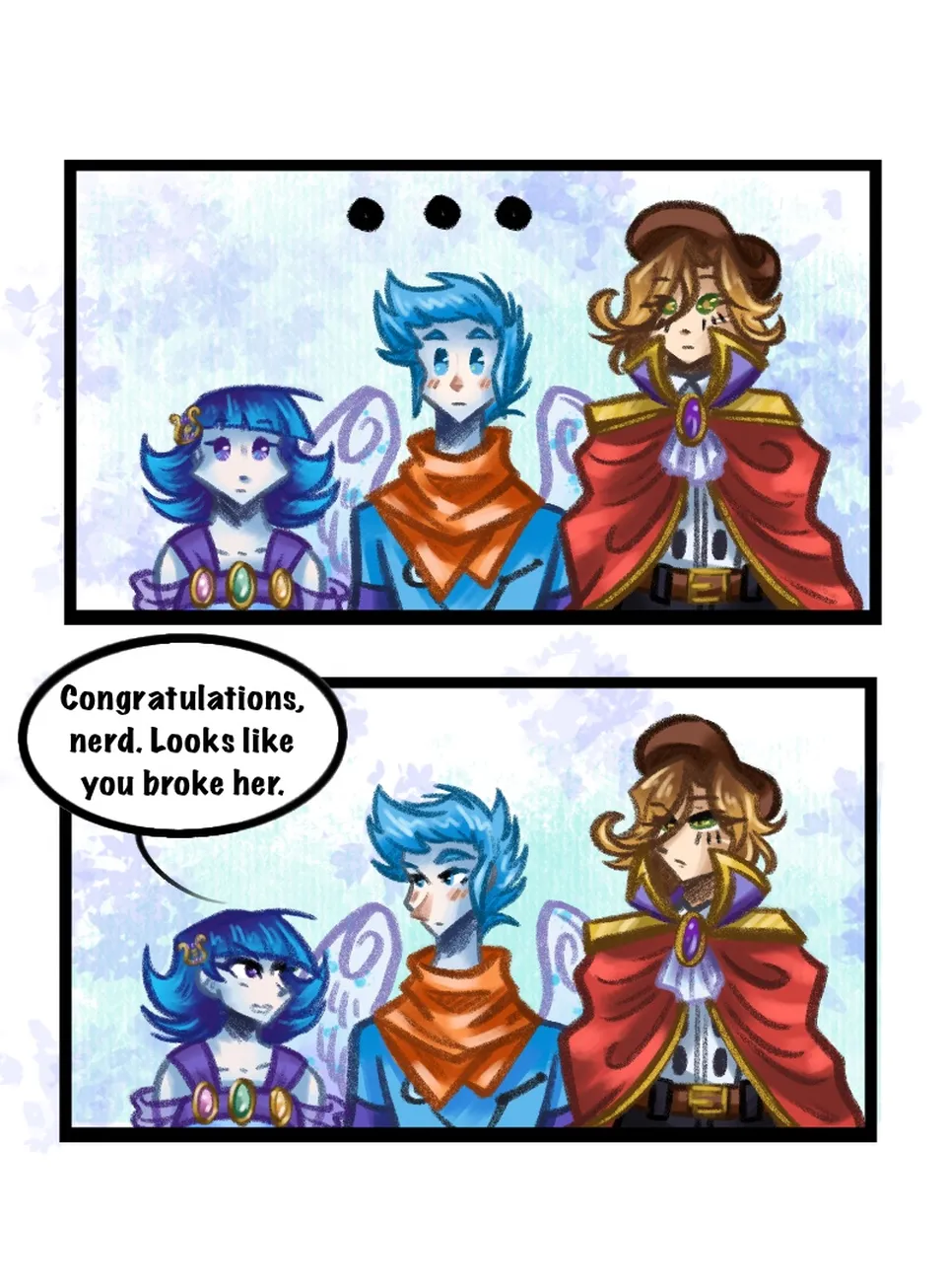 Chapter 3.1 - Getting to know you game, page 47