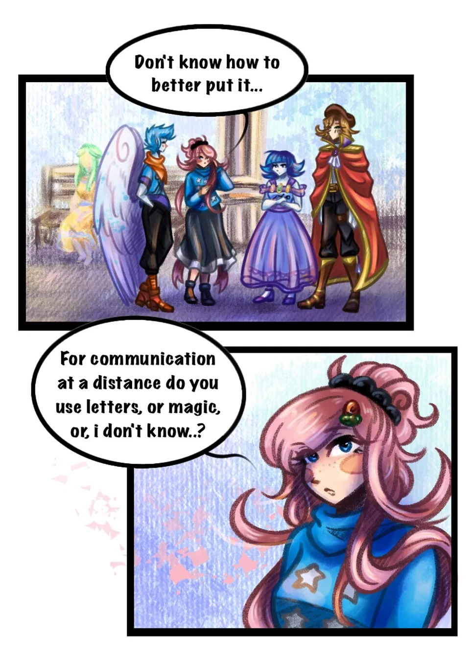 Chapter 3.1 - Getting to know you game, page 49