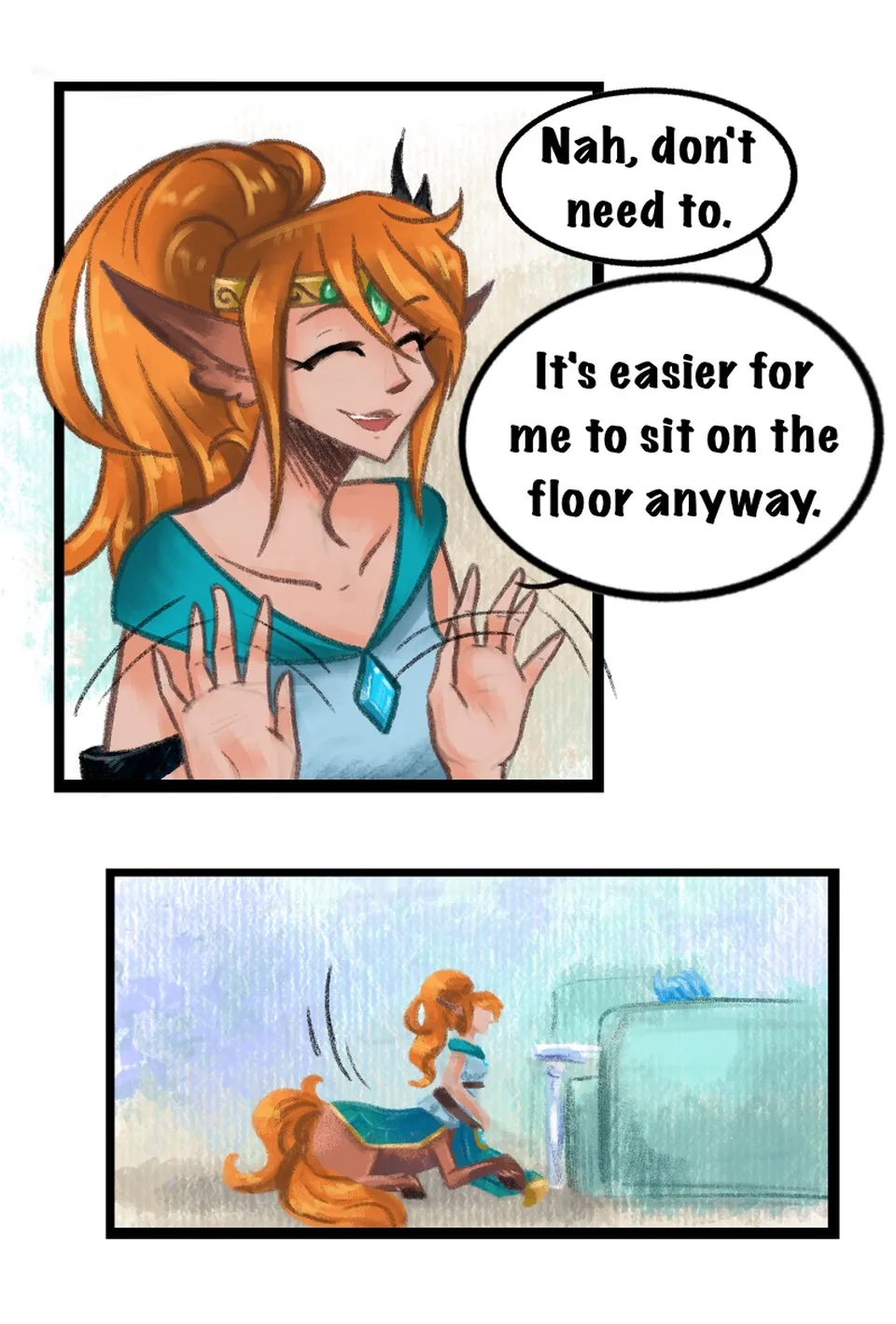 Chapter 4.1 - Sleepover Princess-style, page 6