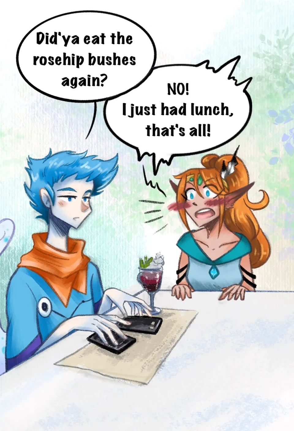 Chapter 4.1 - Sleepover Princess-style, page 10