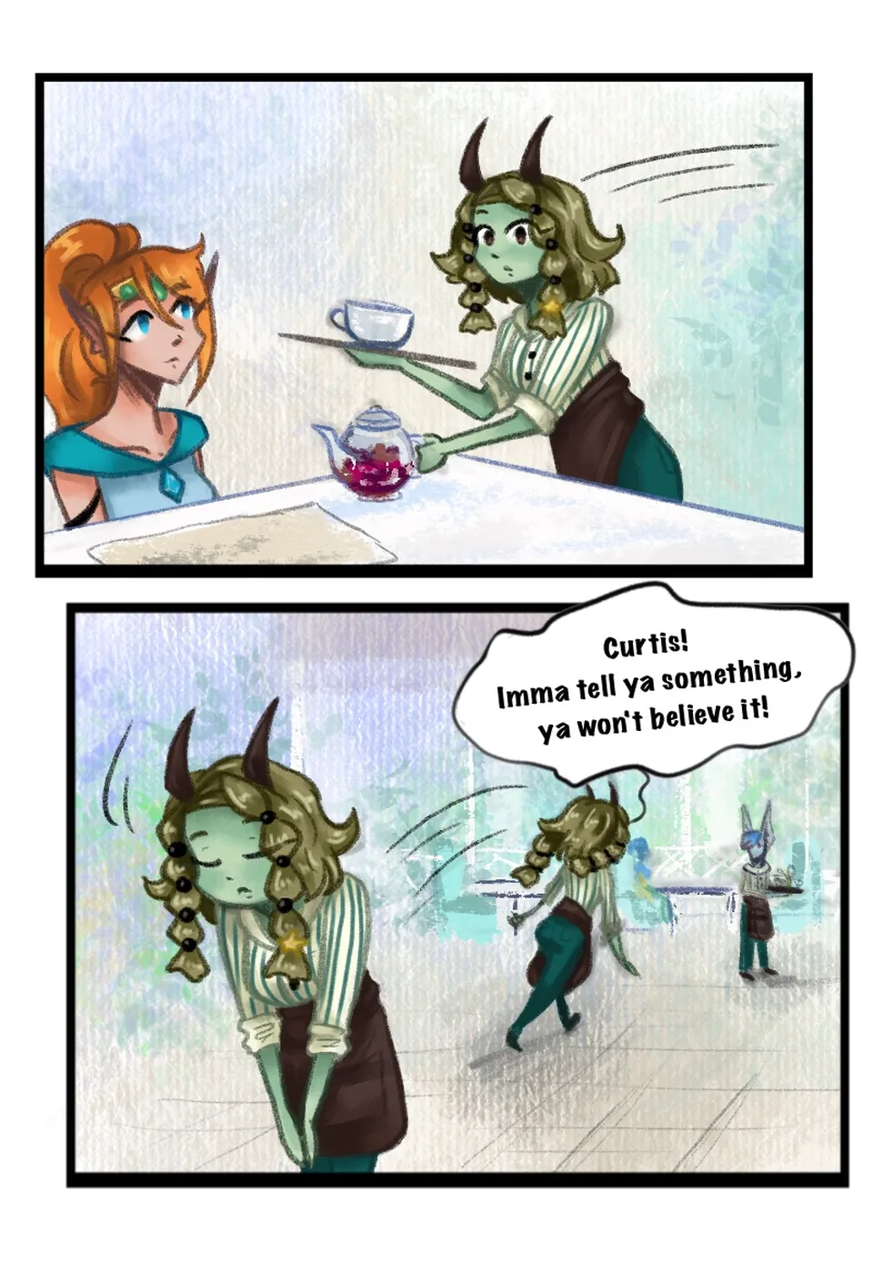 Chapter 4.1 - Sleepover Princess-style, page 12