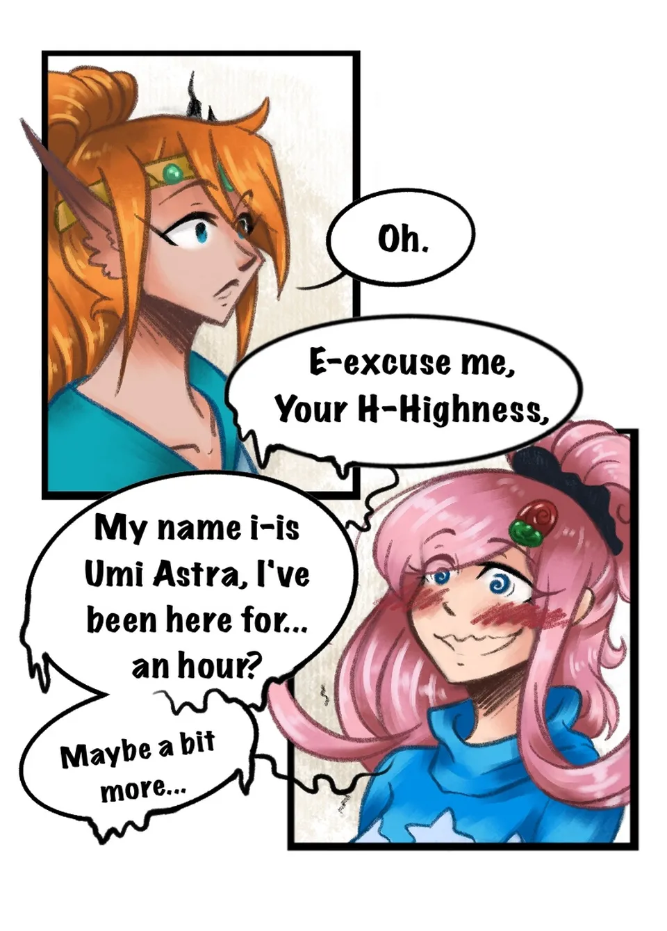 Chapter 4.1 - Sleepover Princess-style, page 17