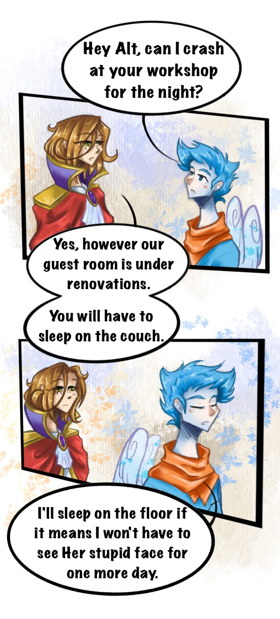 Chapter 4.1 - Sleepover Princess-style, page 45