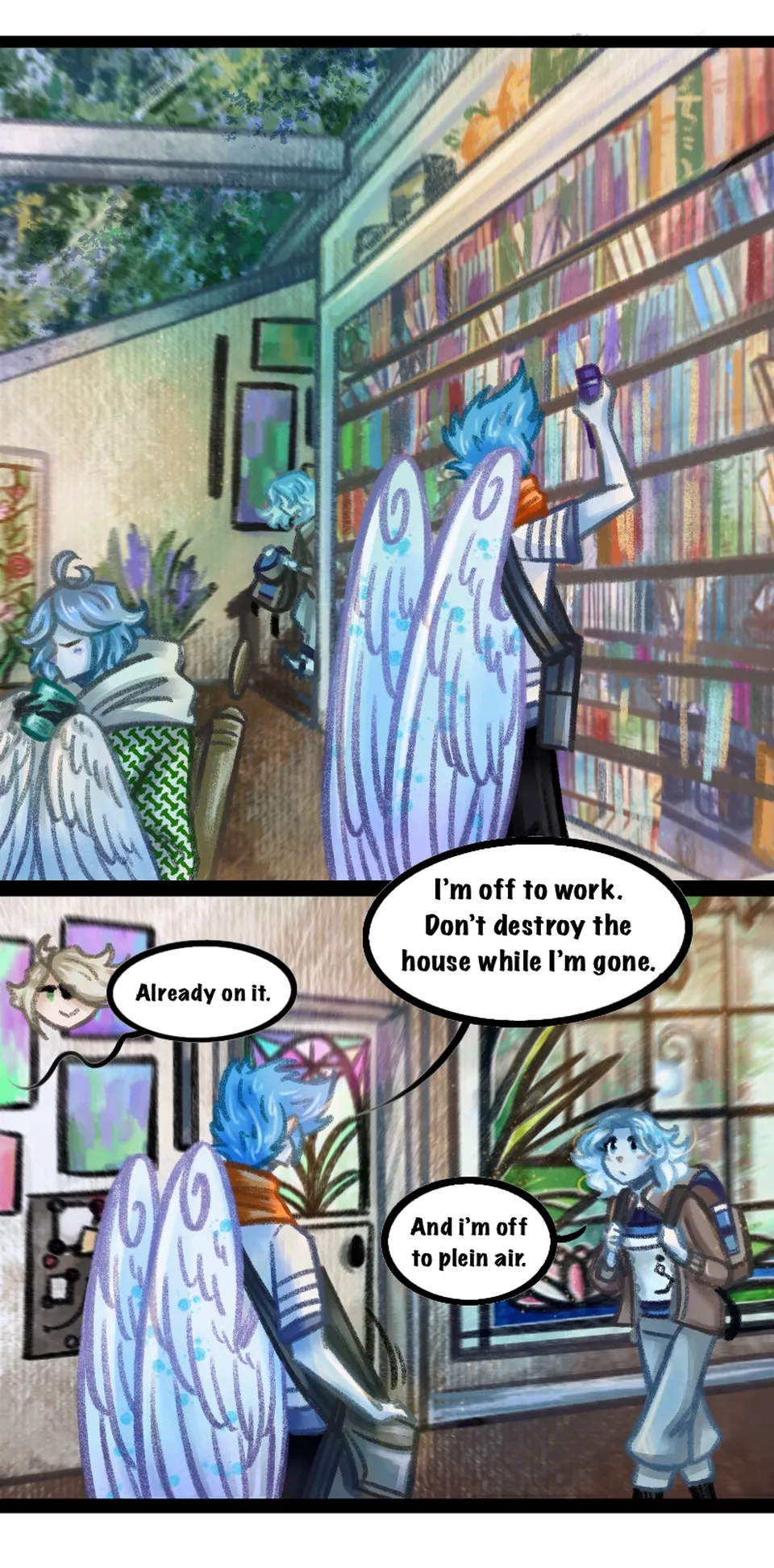 Chapter 7.1 - A spoken word takes it's flight, page 6