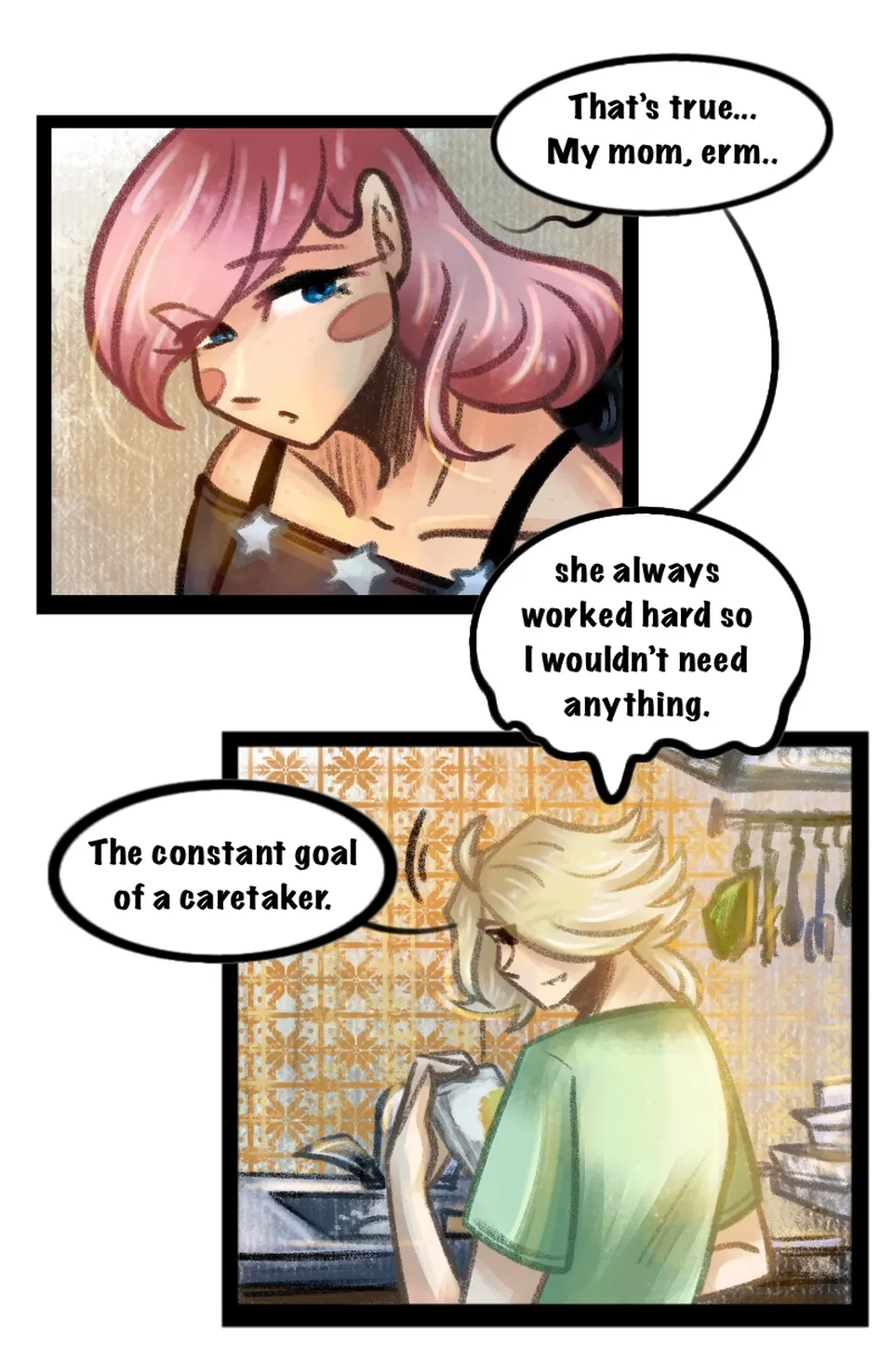 Chapter 7.1 - A spoken word takes it's flight, page 13