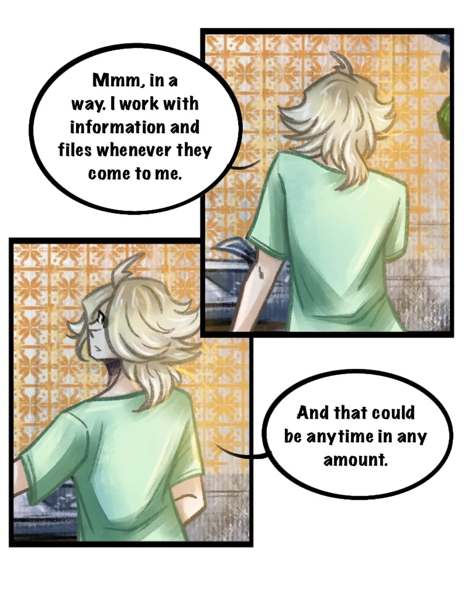 Chapter 7.1 - A spoken word takes it's flight, page 16