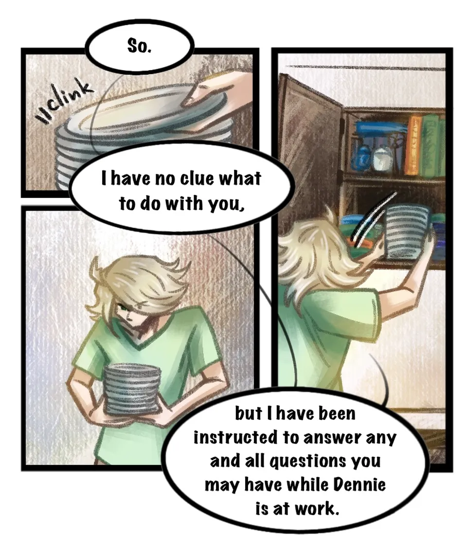 Chapter 7.1 - A spoken word takes it's flight, page 18