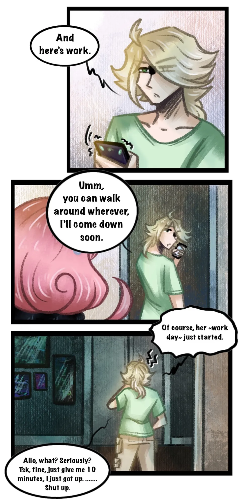 Chapter 7.1 - A spoken word takes it's flight, page 22