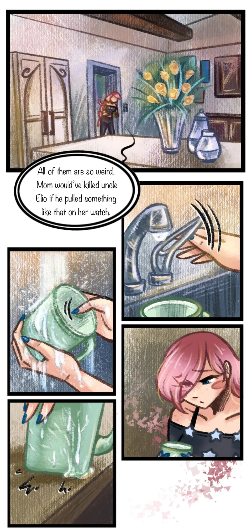 Chapter 7.1 - A spoken word takes it's flight, page 32