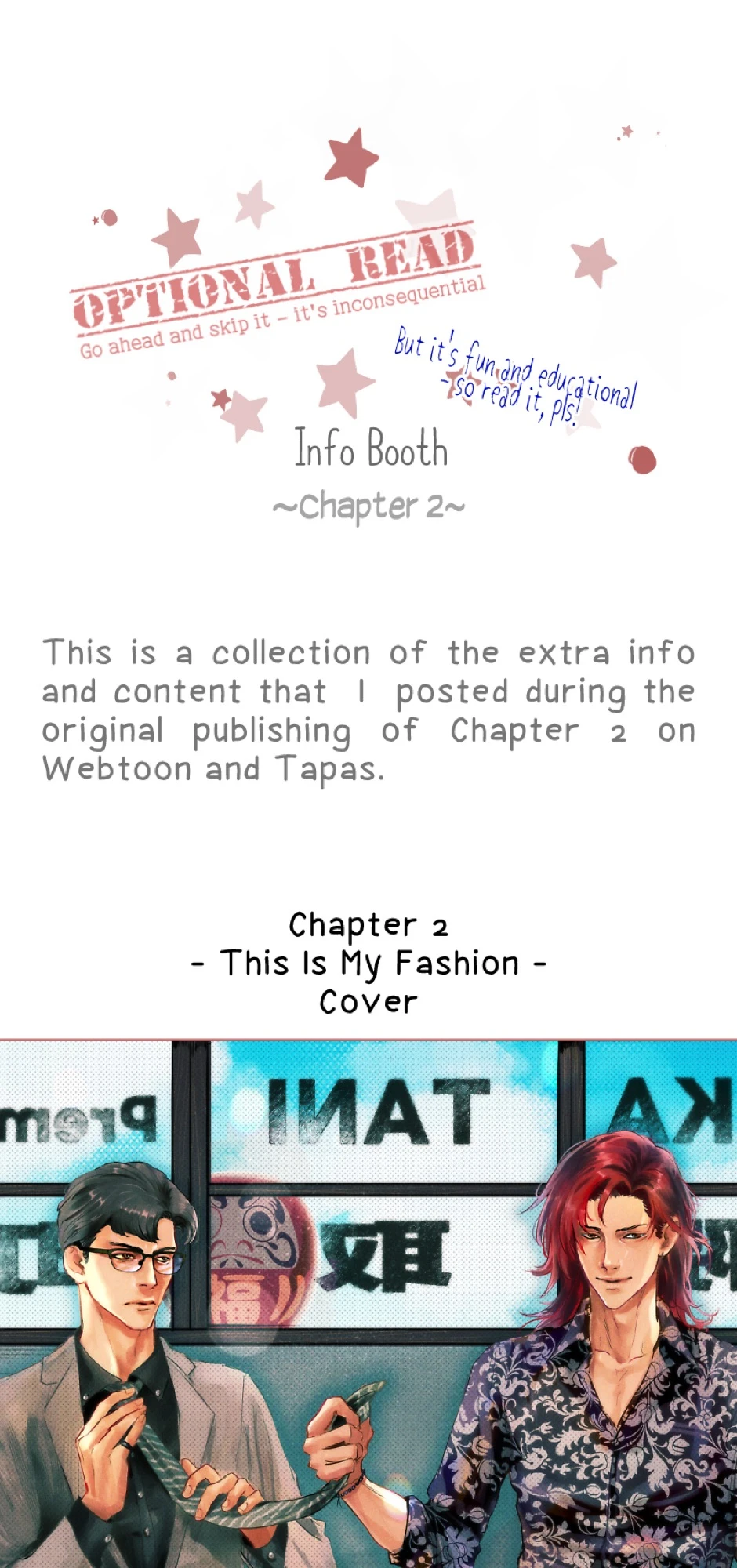 Author's Note: Cover and Info Ch. 2, halaman 1