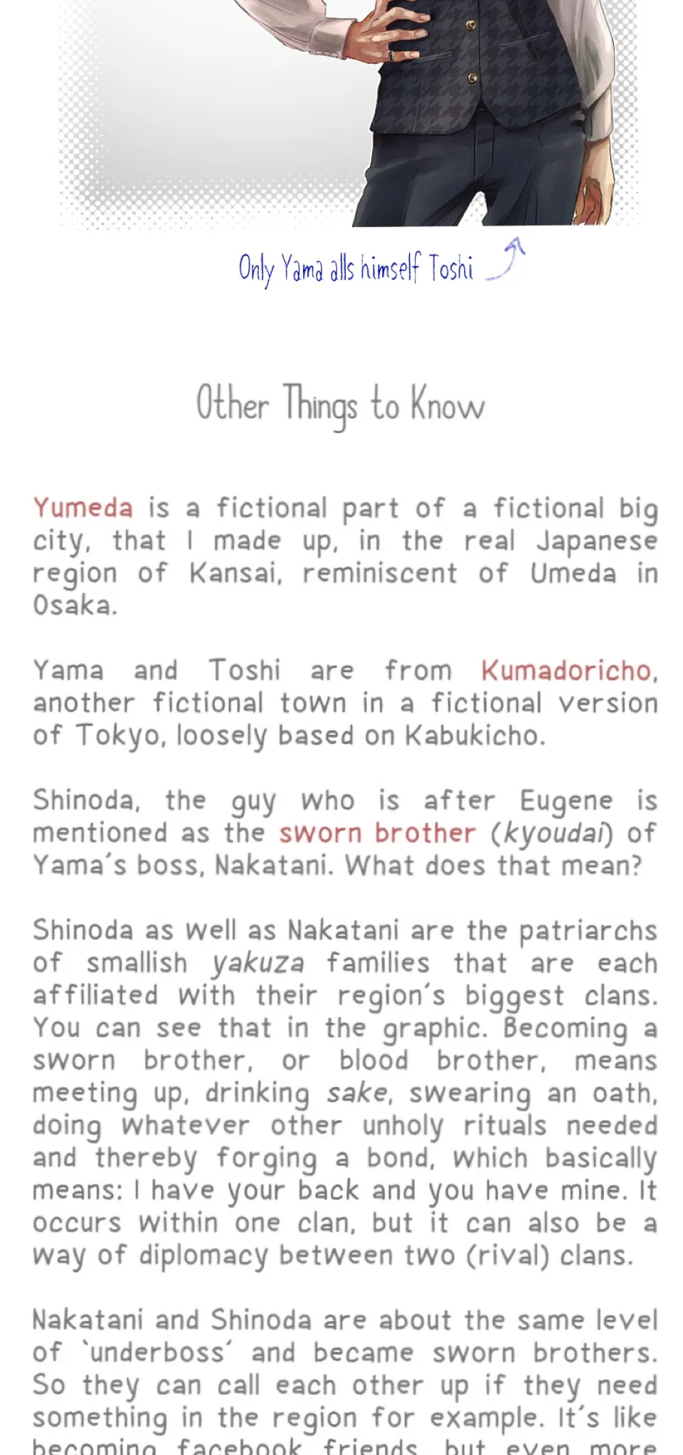 Author's Note: Cover and Info Ch. 2, página 6