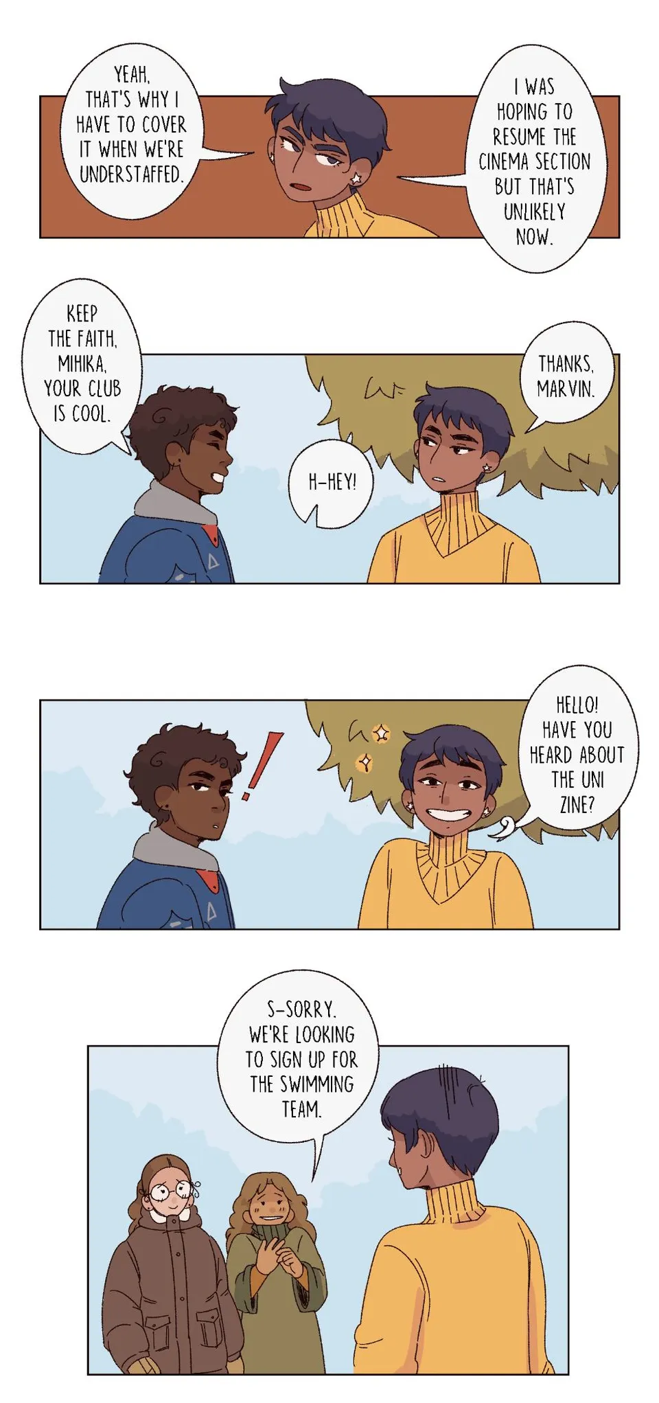 The Swimming Club, page 4