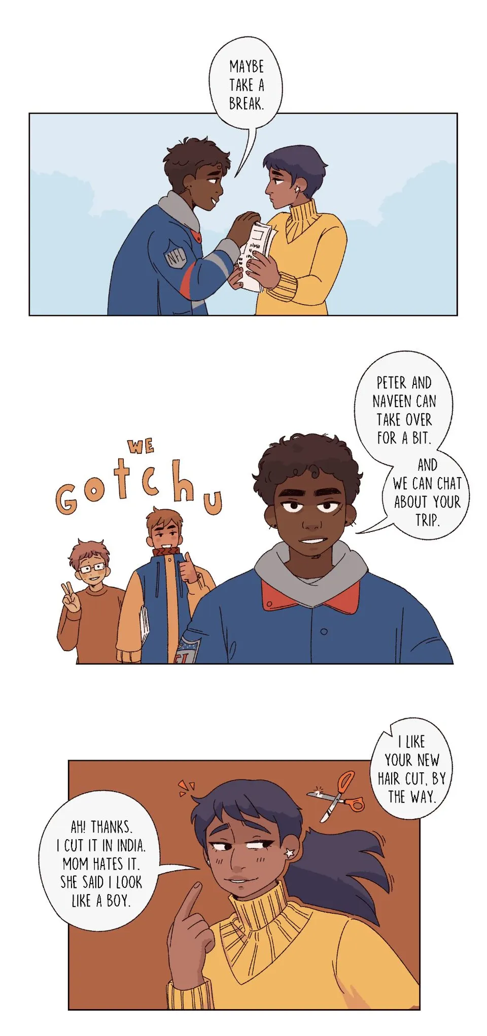 The Swimming Club, page 7