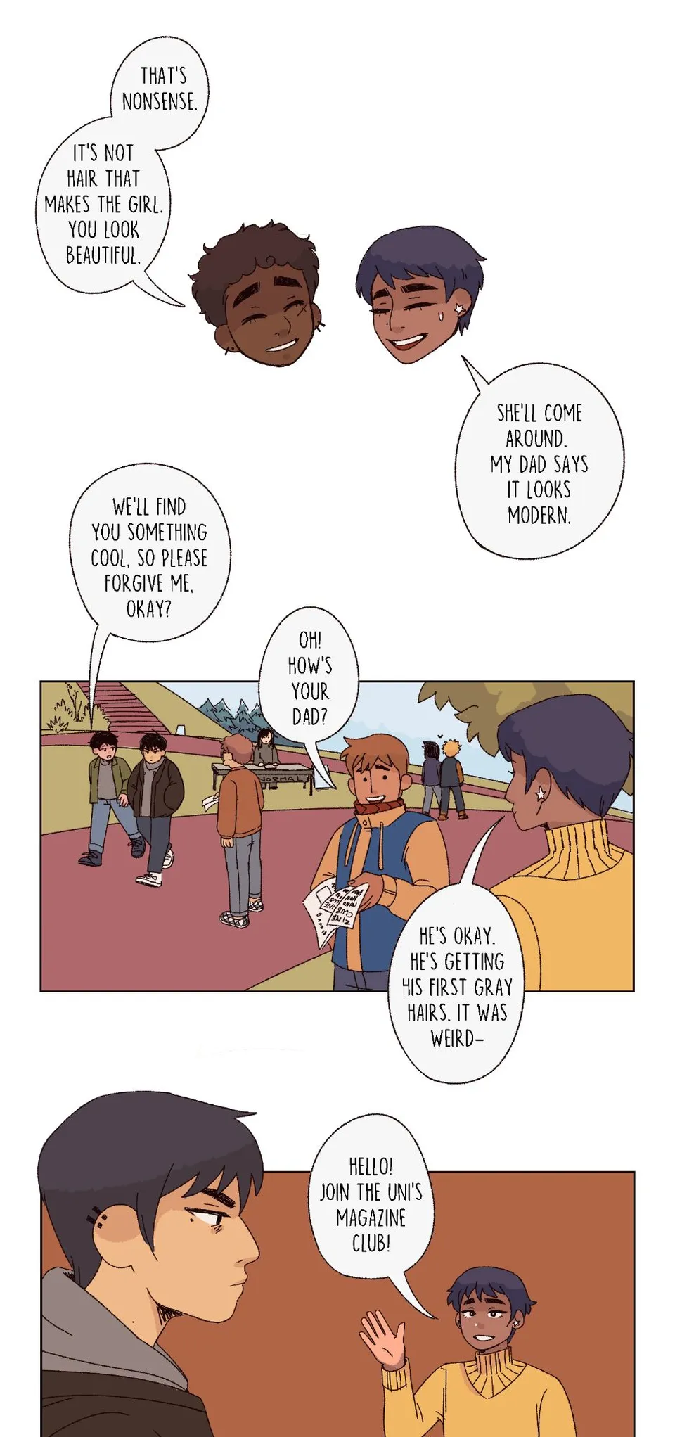 The Swimming Club, page 8