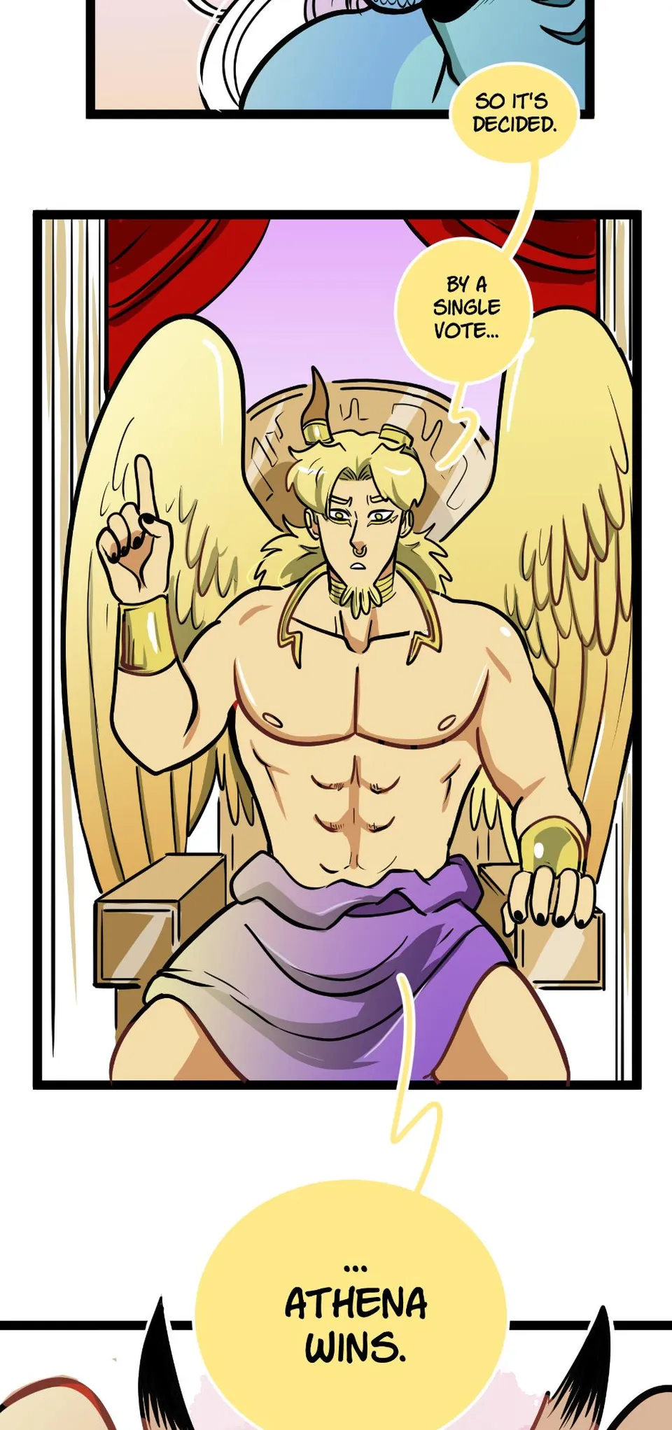 The Claim, part V (ending): Cecropia has a new patron!, page 7
