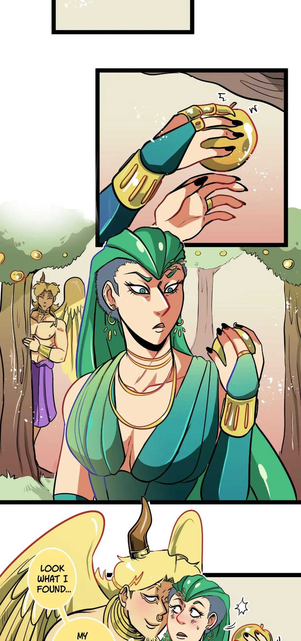The Claim, part V (ending): Cecropia has a new patron!, page 21