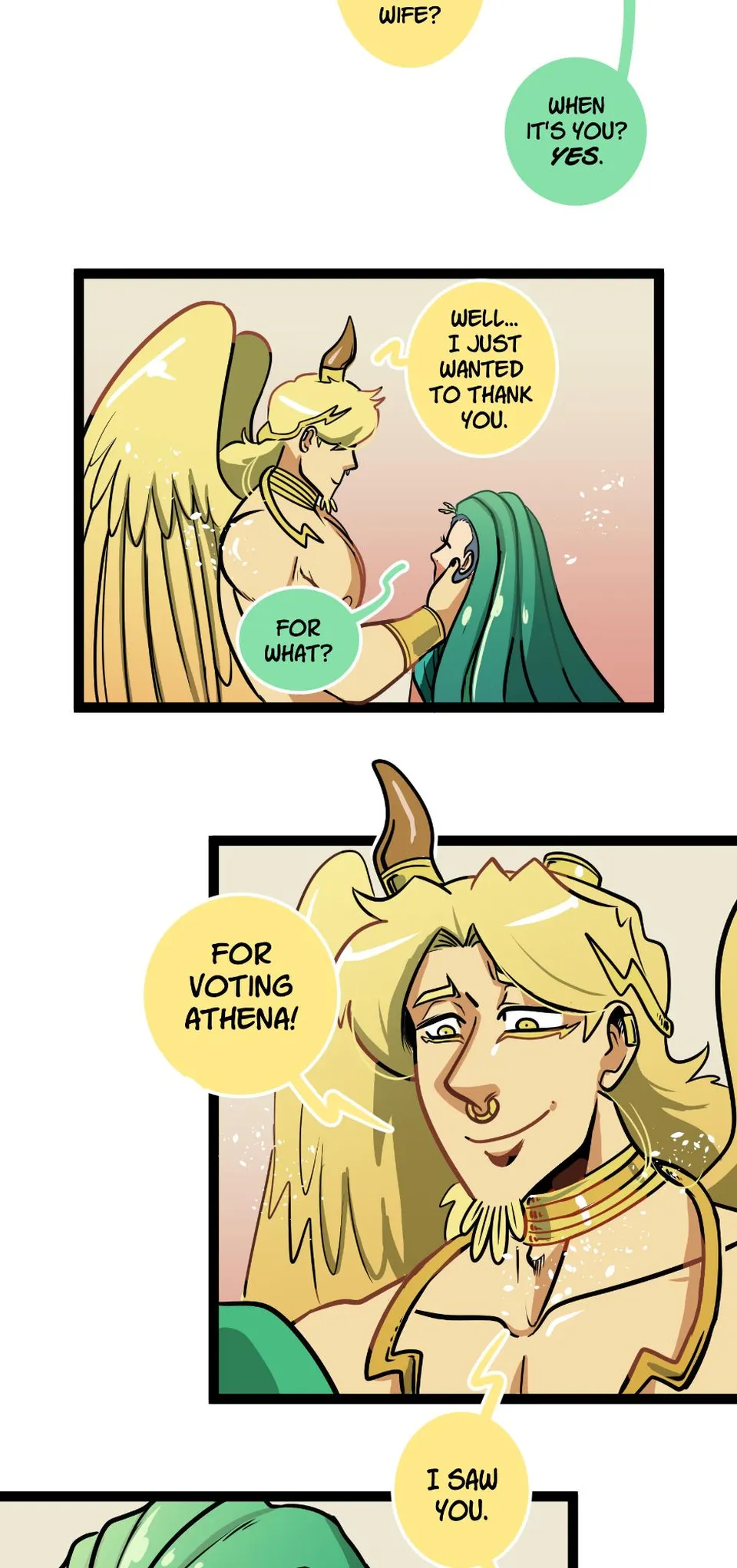 The Claim, part V (ending): Cecropia has a new patron!, page 23