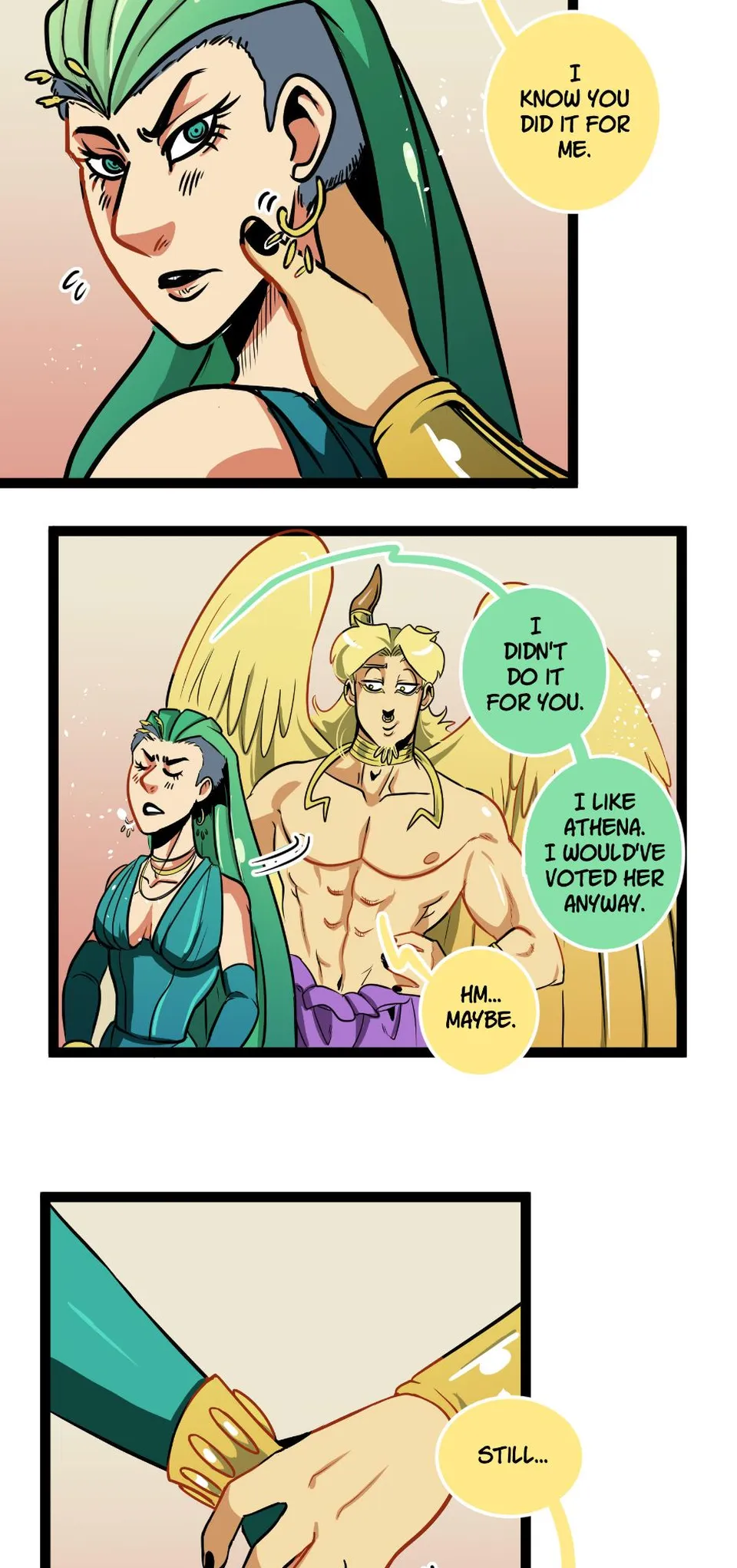 The Claim, part V (ending): Cecropia has a new patron!, page 24