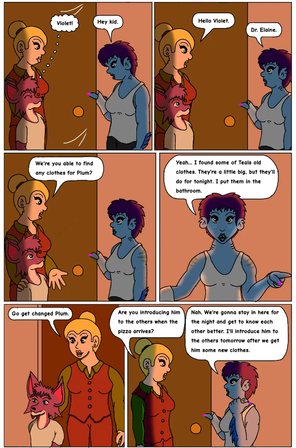 New Roommates, page 2