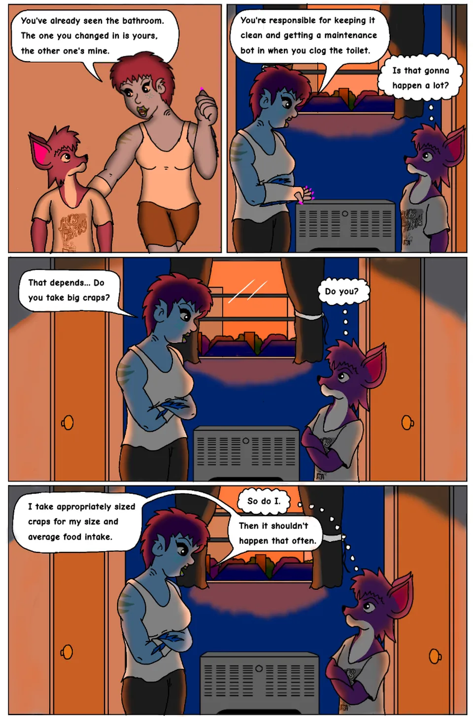 New Roommates, page 4
