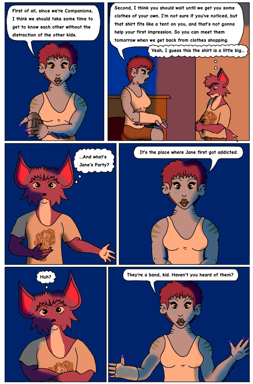 New Roommates, page 10
