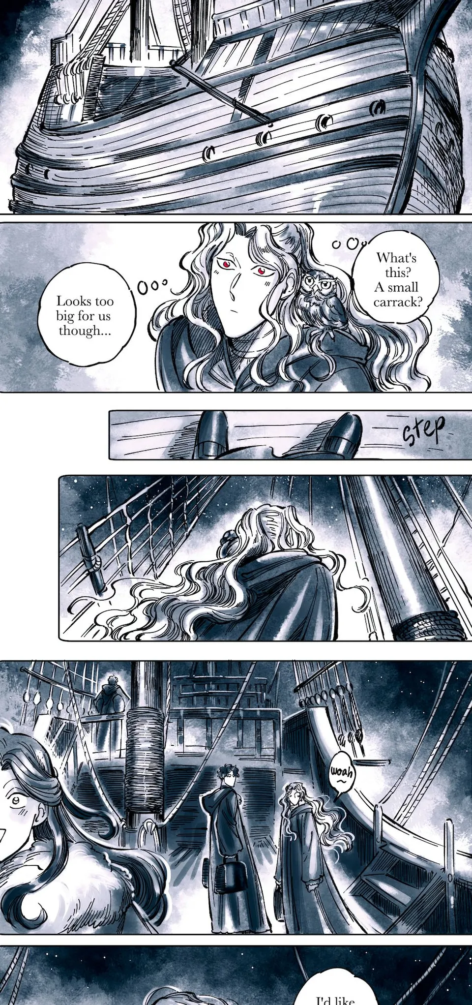 Episode 12 : Dark, dreary sea, page 44