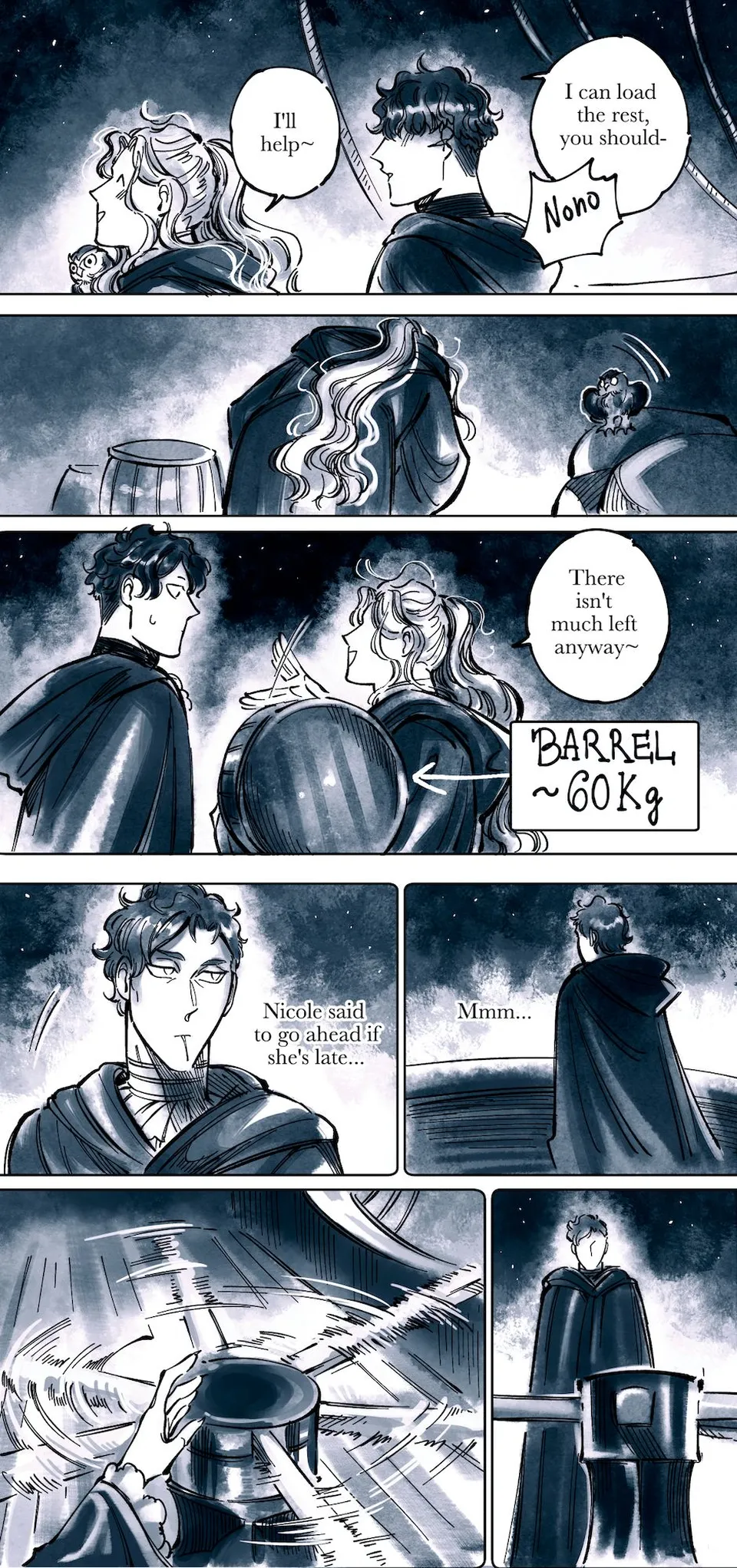 Episode 12 : Dark, dreary sea, page 46