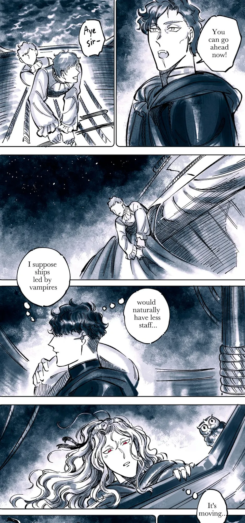 Episode 12 : Dark, dreary sea, page 48