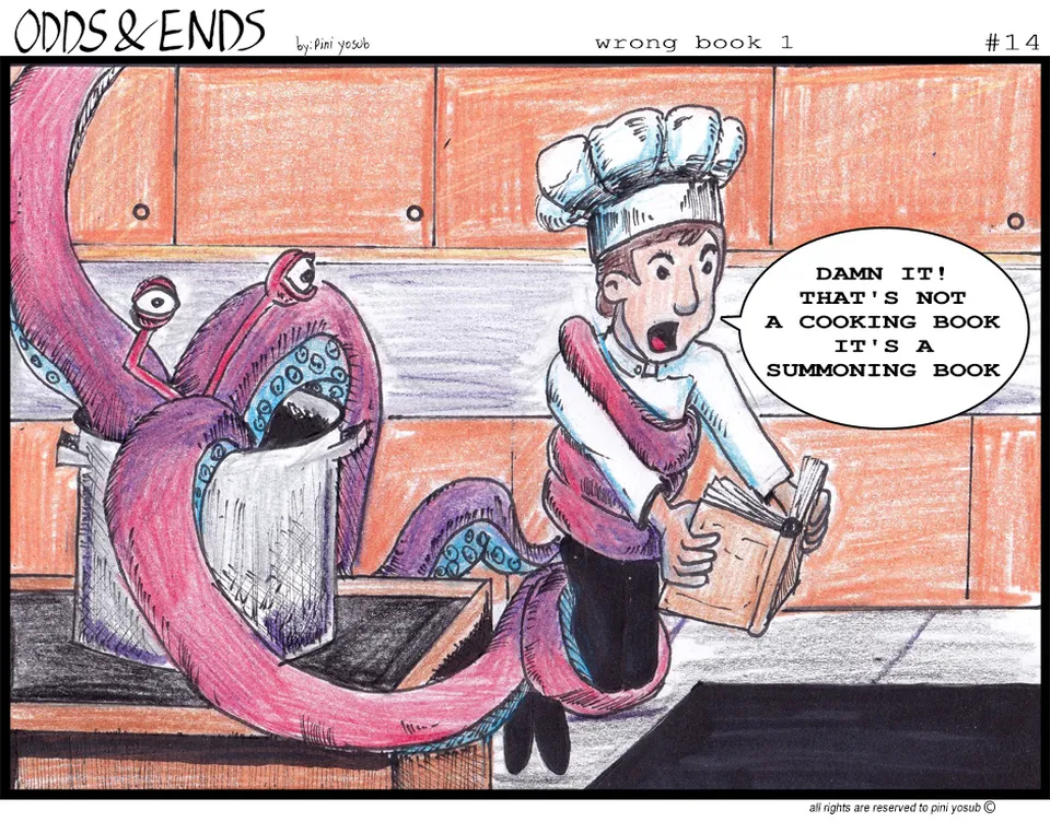 14. WRONG BOOK 1, page 1