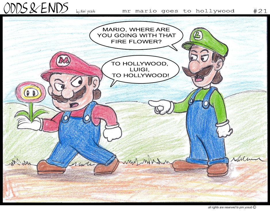 21. MR MARIO GOES TO HOLLYWOOD หน้า 1