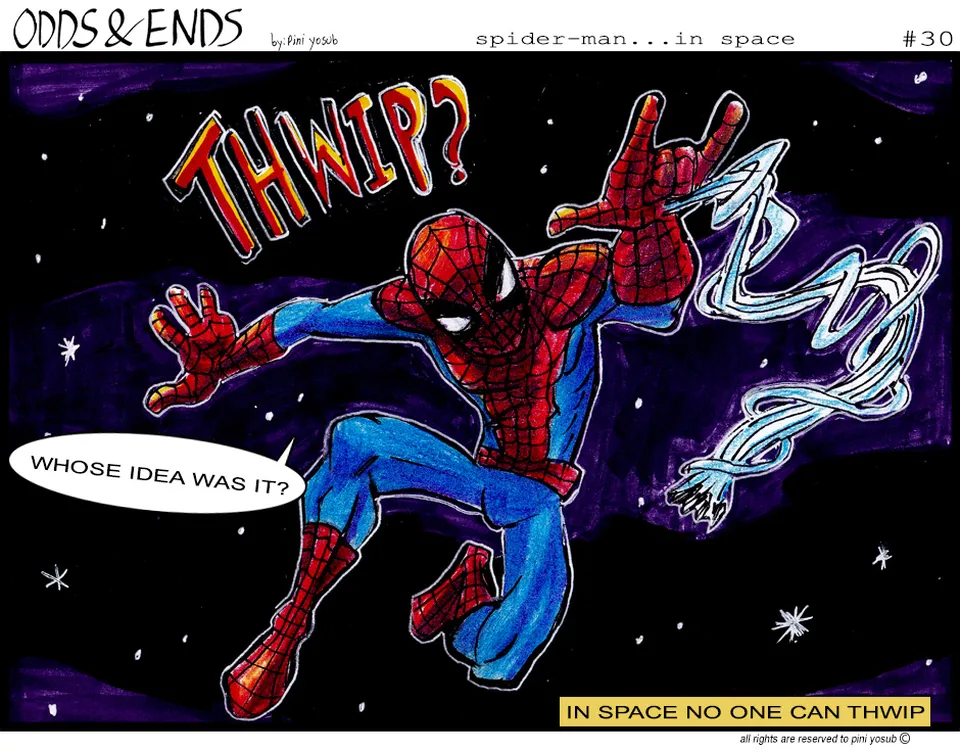 30. SPIDER-MAN...IN SPACE, Seite 1