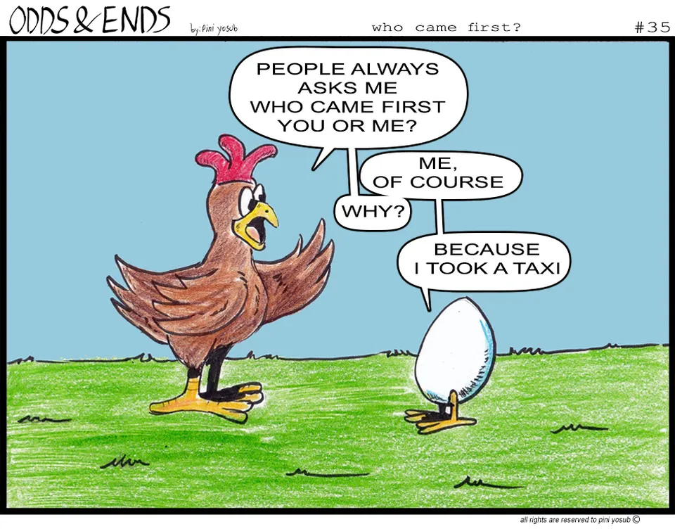 35. WHO CAME FIRST?, page 1