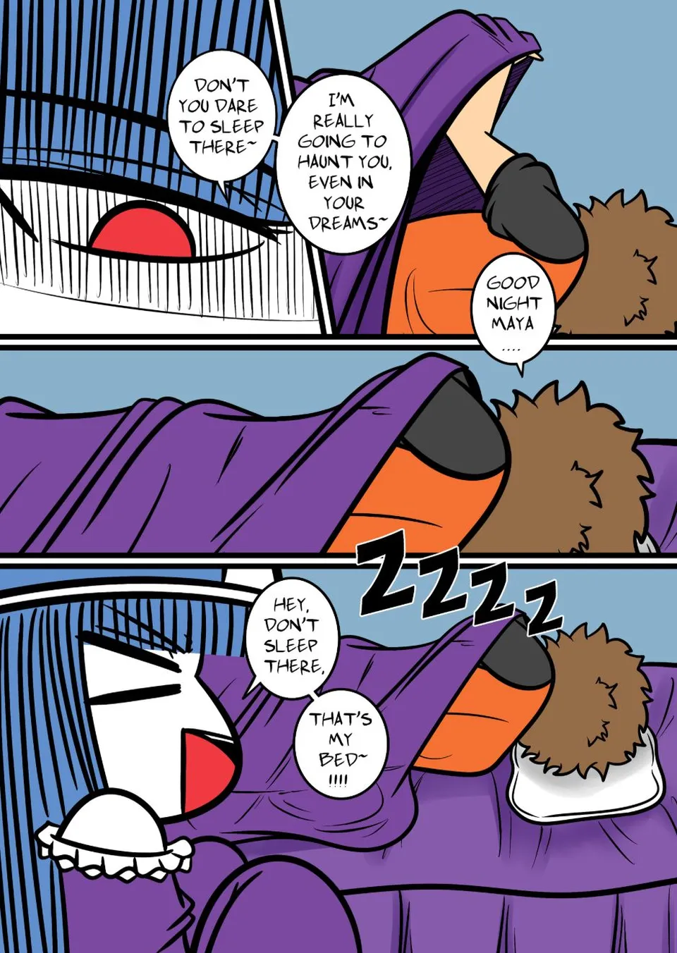 past and Haunt, page 3